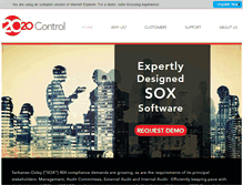 Tablet Screenshot of 2020control.com
